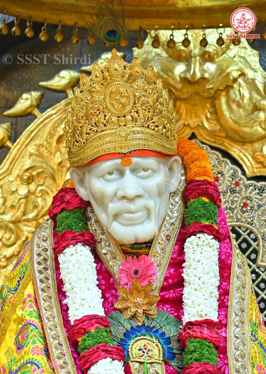 SSSTShirdi's tweet photo. *!! ॐ साई राम !!*
*श्री साईबाबा संस्थान विश्वस्त व्यवस्था,शिर्डी*
*!! ॐ Sai Ram !!*
*Shri Saibaba Sansthan Trust, Shirdi*
≈≈≈≈≈≈≈≈≈≈≈≈≈≈≈
 *आरती :-शिर्डी माझे पंढरपुर* 
*मंगळवार २७ फेब्रुवारी २०२४*     
*Aarti :-Shirdi Majhe Pandharpur*
*Tuesday 27 February 2024* https://t.co/Cn6QEcmH88