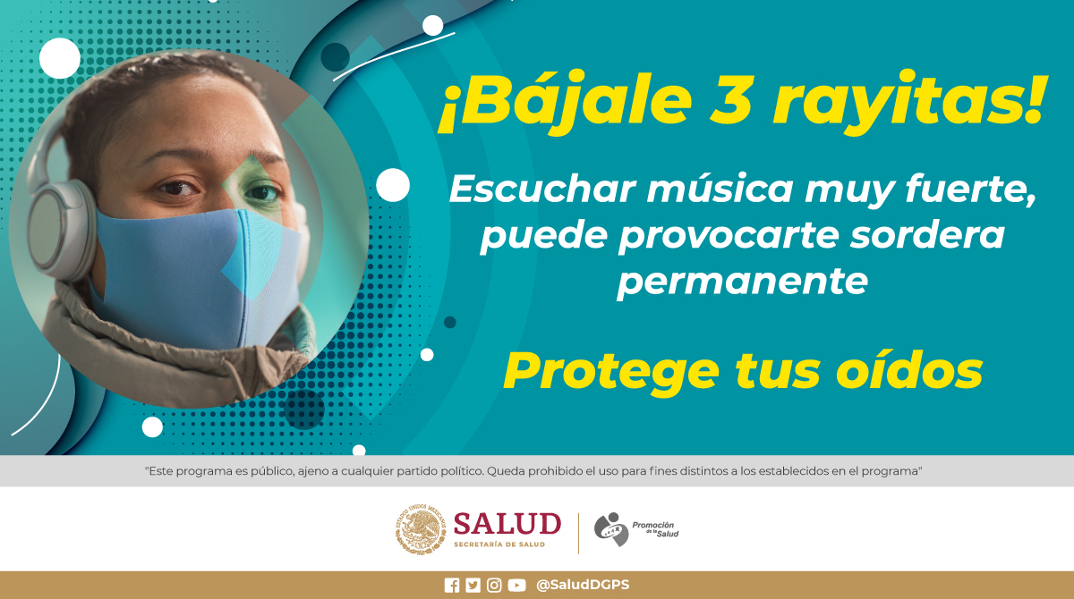 SaludDGPSP's tweet photo. La exposición regular o prolongada a sonidos muy fuertes🔊, daña estructuras del oído, lo que puede ocasionar una pérdida irreversible de la audición. #ProtegeTusOídos  Segunda Semana Nacional de #SaludAuditiva. https://t.co/XsTjOmjWxZ