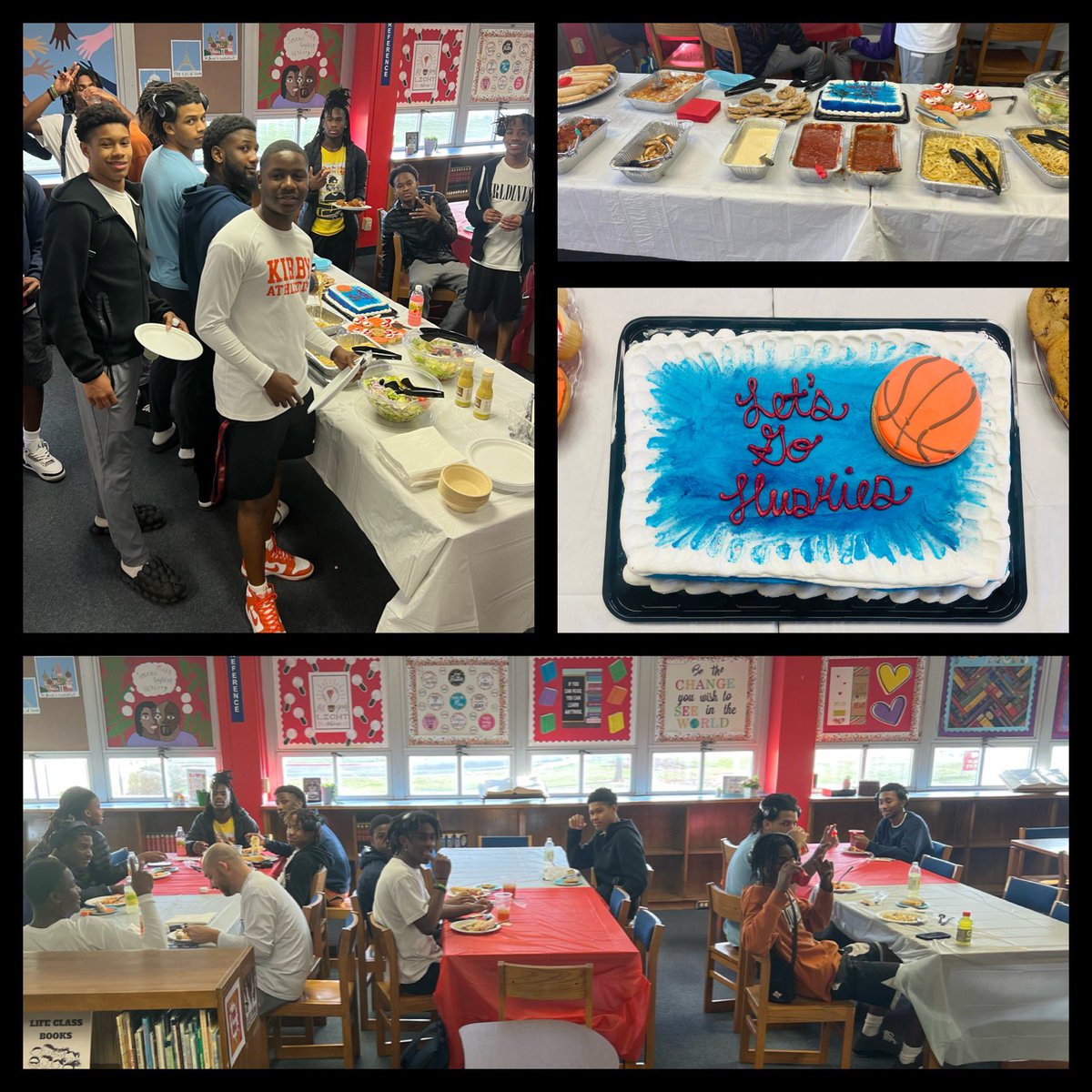 Team Dinner - Let’s go Huskies - Beat Krum <a href="/HirschiMBBall/">Hirschi Basketball</a> <a href="/_coachLJohnson/">Lawrence Johnson M.Ed</a>