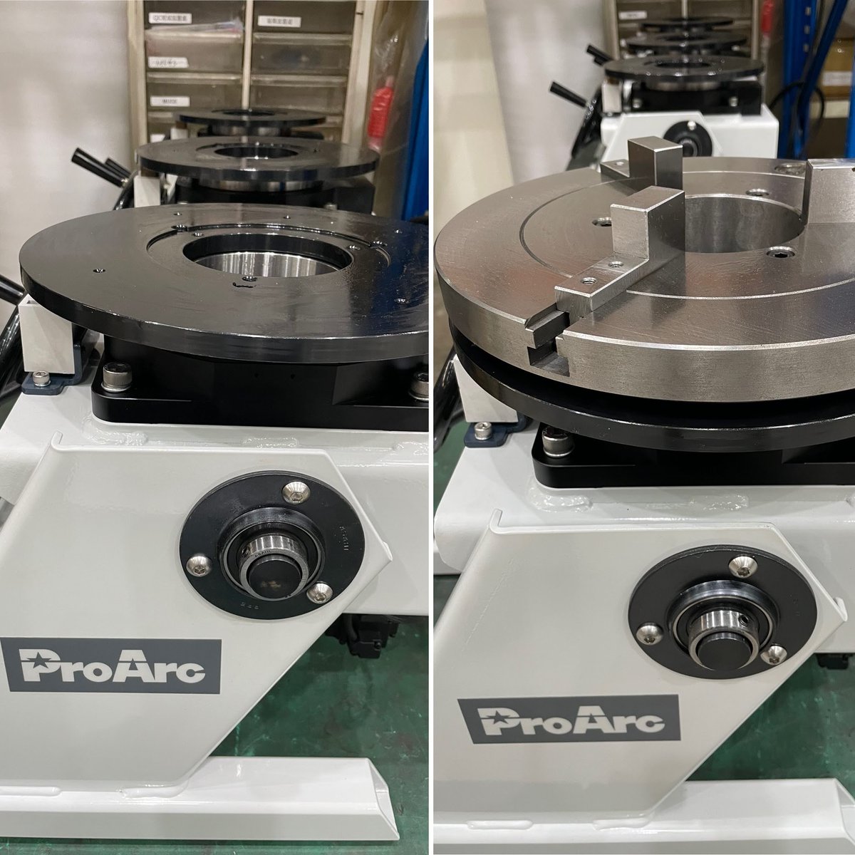 ProArcF1's tweet photo. ProArcは、63mmおよび100mmの大径中心孔を備えた高精度溶接ターンテーブルを発表しました。このターンテーブルは、サーボモーターとHMIを組み合わせて、最適な使用体験を提供します。 https://t.co/jKlUDYouxU