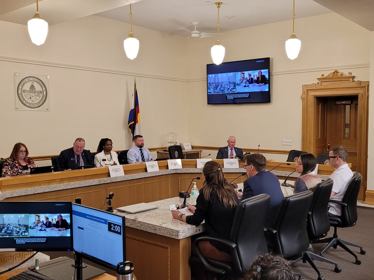 ADLMtnStates's tweet photo. ADL Mountain States Board member Tamir Goldstein just testified against Colorado House Bill 1169 and the dangers of the BDS movement. #coleg https://t.co/dtNuetOONb