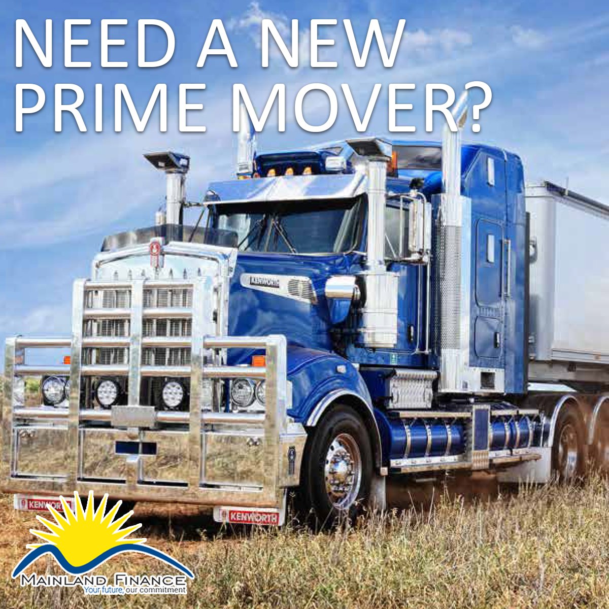 Need a new Prime Mover?

Think Mainland Finance, experts in rural and regional Australian asset finance for over 35 years.

#primemover #semitrailer #truckdriver #trucks