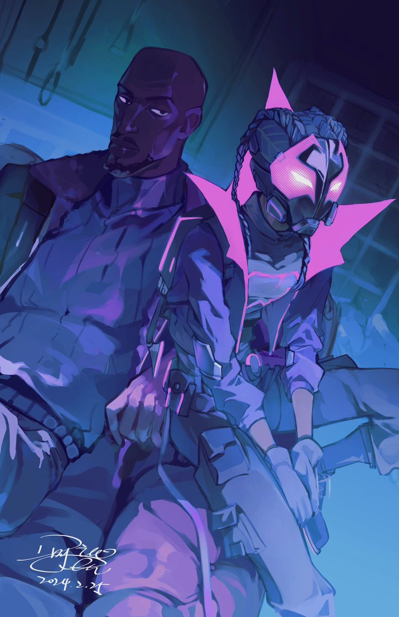 Earth-42…

#MilesMorales #AaronDavis #SpiderVerse