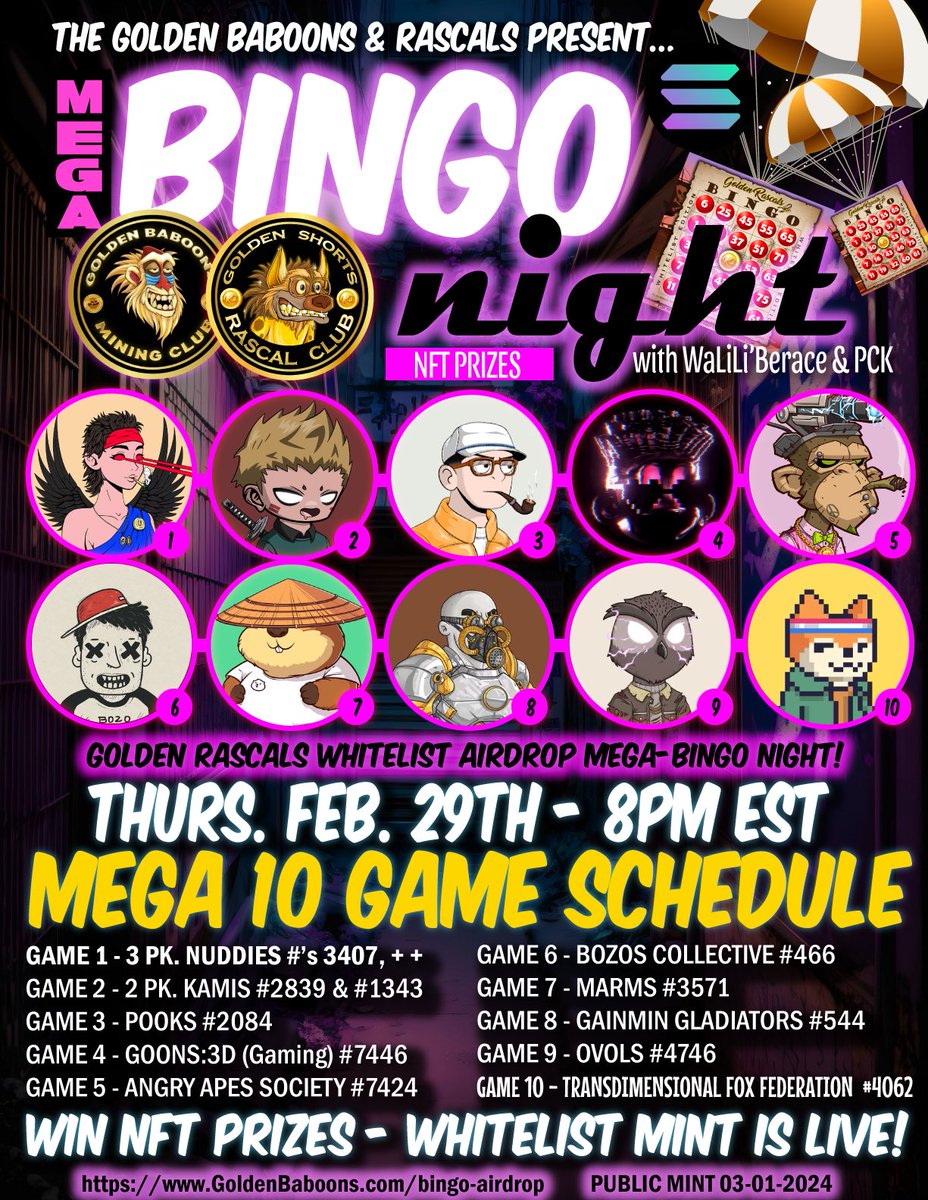 Golden Baboons & Rascals tweet media