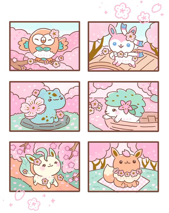 Happy pokemon day! 🌸💗 #PokemonDay 