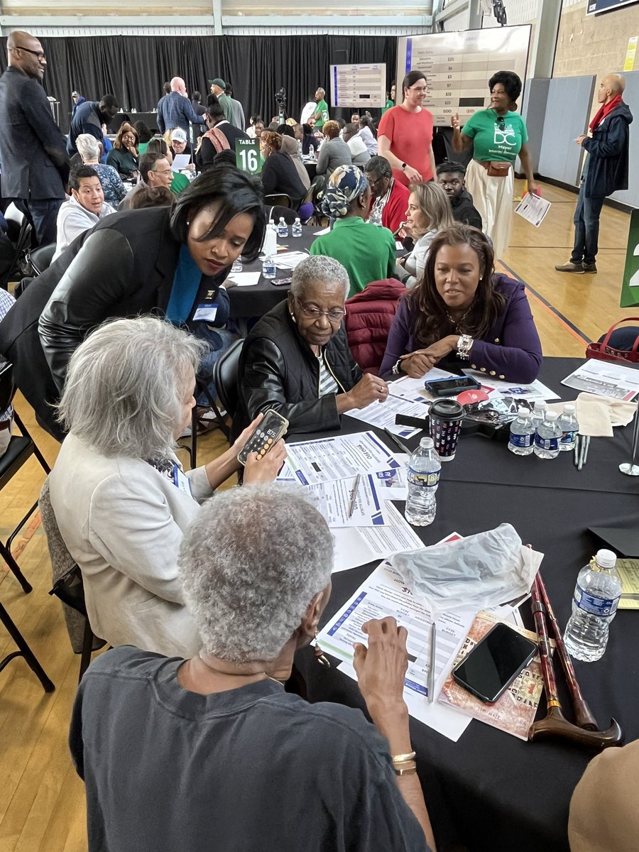 Now_Jenn's tweet photo. It was great to see so many neighbors & friends last weekend @MayorBowser’s first FY25 budget engagement forum. It’s so important as city leaders determine our budget to make your voice, your #DCValues & your priorities known. Plan to attend an upcoming #BudgetForum ? 👇🏾🔗 https://t.co/XMJo6NVibP