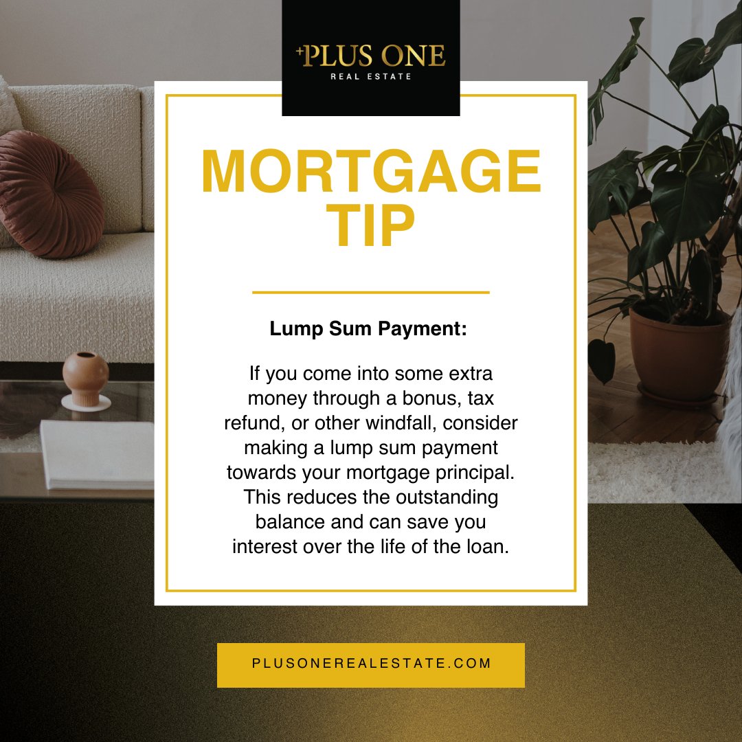 joshreef's tweet image. Making advance payments on your home mortgage can be a strategic financial move that can save you money on interest and help you pay off your mortgage sooner. 

Visit:
plusonerealestate.com

#mortgageTip #MortgageFreedom #SmartMoneyMoves
#DebtFreeJourney #FinancialFreedom