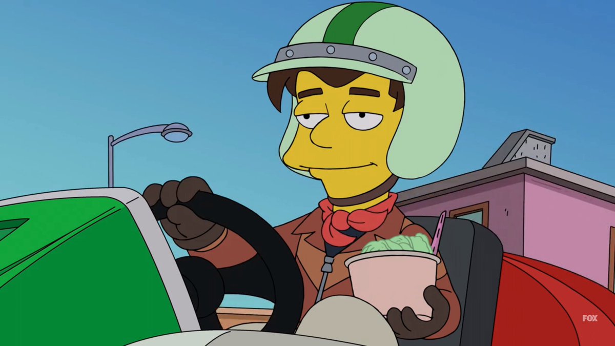 jschaefermusic's tweet photo. S35: E12 Lisa Gets an F1
@TheSimpsons 

“Boof”
@karatalve 

@mattselman @mikepriceinla Ryan Koh https://t.co/w8EUY8vIjg