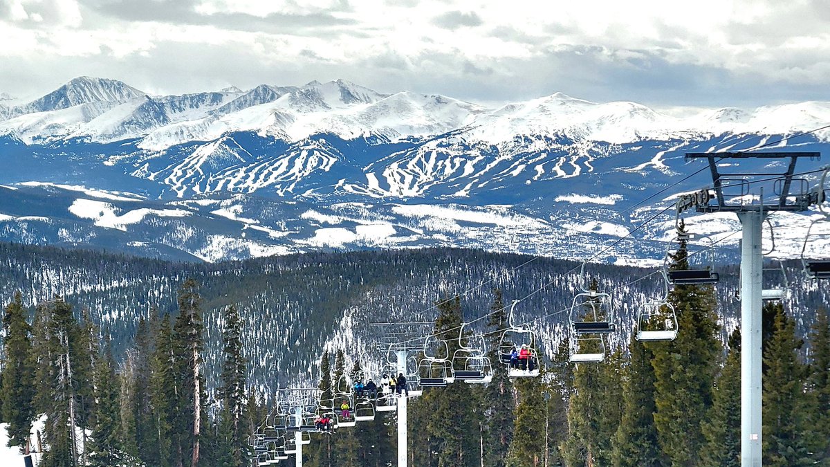 From #Keystone to #Breckenridge. Fantastic day on the slopes at @KeystoneMtn! #cowx