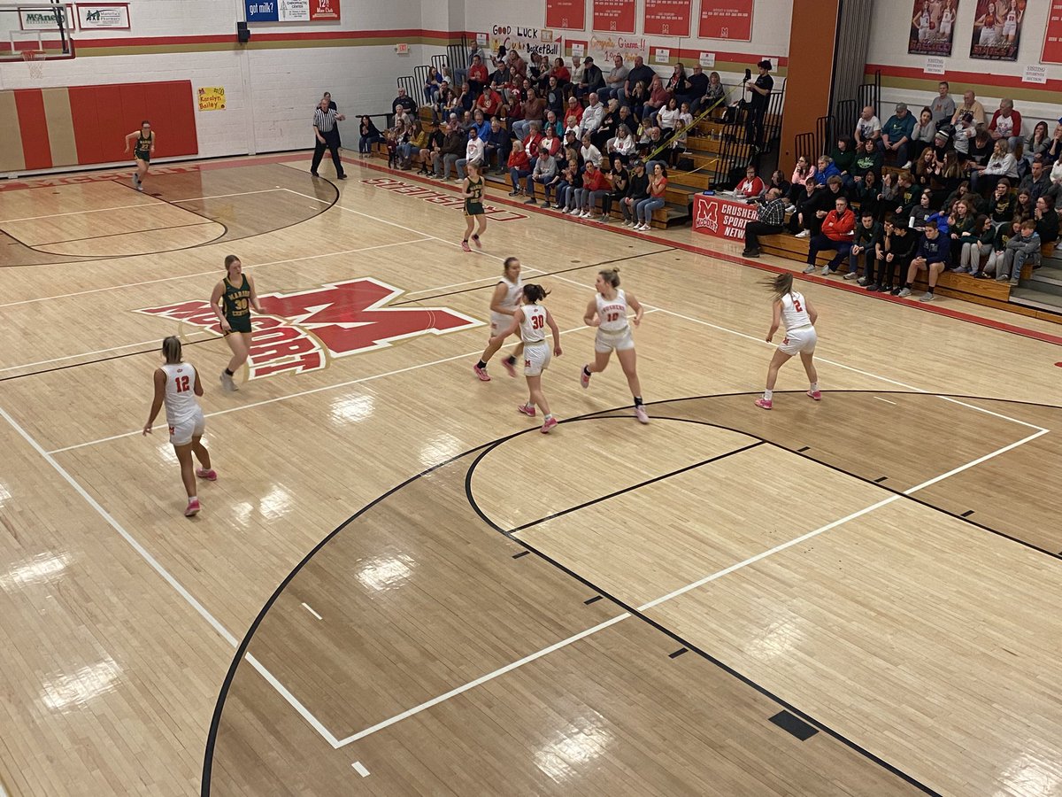 crushersports's tweet photo. District 6-AA Girls Basketball Semifinal: Marion Center 58, Bishop McCort 57. https://t.co/keTC2aOtCT