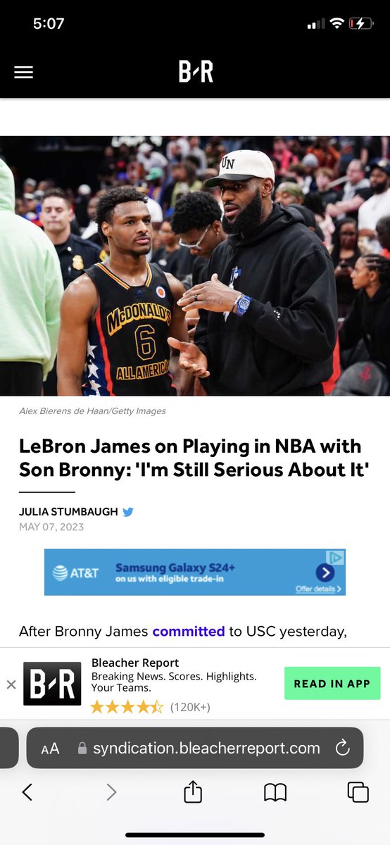 Detroit_Got_Now's tweet photo. @ApexJones22 Here’s 4 articles where he puts unnecessary expectations on Bronny. But Bron blames *mock drafts* https://t.co/hlf9S8B9I6