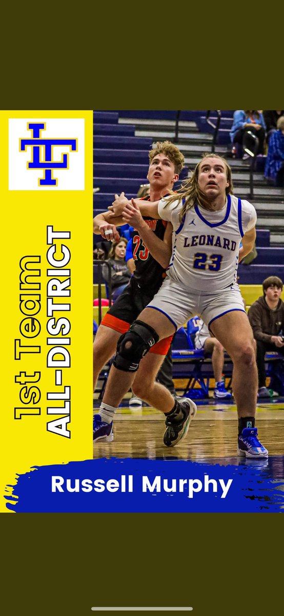 Grateful to have been named 1st team all district!!