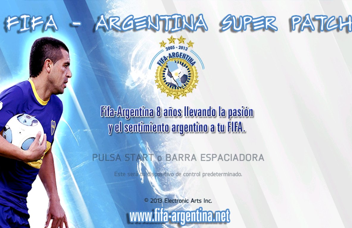 Pato99R's tweet photo. Bueno como me gusta que descarguen parches los lunes les dejo el FIFA 14 - ARGENTINA SUPER PATCH 2014 (Creado por los pibes de FIFA-ARGENTINA) con estadios, marcadores, ascenso, todo pero todo recontra argentino 

✅Aca tienen previas, info, link y tutorial para que lo descarguen sin problema alguno, ademas de la solucion para el problema del modo carrera que te echaban mas rapido que Bernardi.

✅Pasate por la Pag y si te copas tirate un follow, rt o fav asi lo bajan mas personas!

https://t.co/0xFRy7NZIO