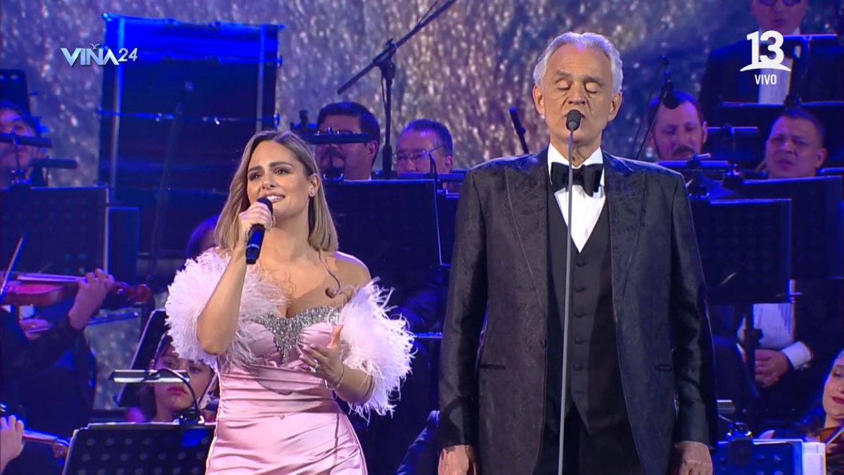 Tremendo lo de Pía Toscano y Andrea Bocelli 👏👏👏