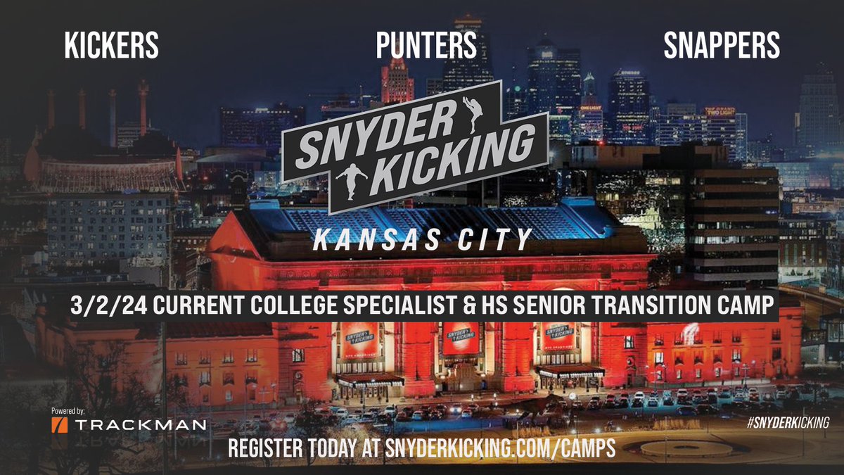 Re-Post Please 
This Saturday 3-2-24  College K/P/S great opportunity to enhance and fine tune your skills.  Get Trackman video and data on your kicks and punts.  2024 seniors committed to a college. This will be a great opportunity to get insight into what to expect heading into
