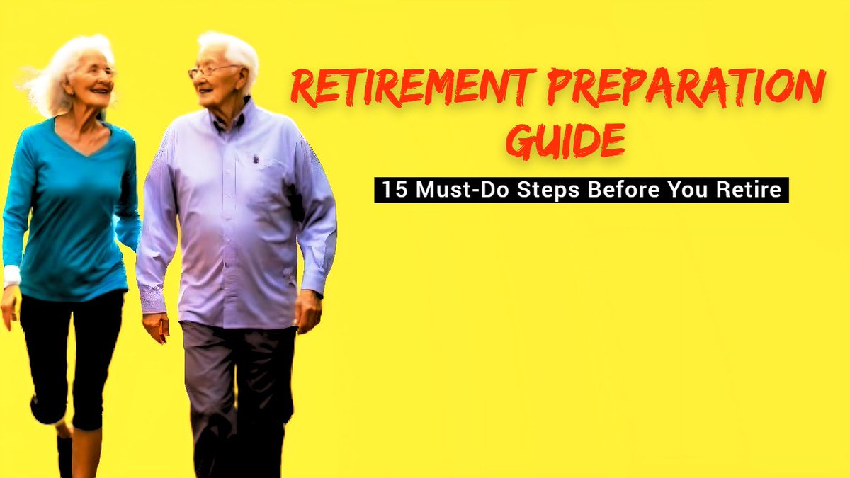 grow85528's tweet image. Retirement Preparation Guide: 15 Must-Do Steps Before You Retire
#RetirementPlanning #FinancialFreedom #RetirementGuide #FinancialTips #RetirementPreparation

Watch here:
youtu.be/4nr4N6wdbwI