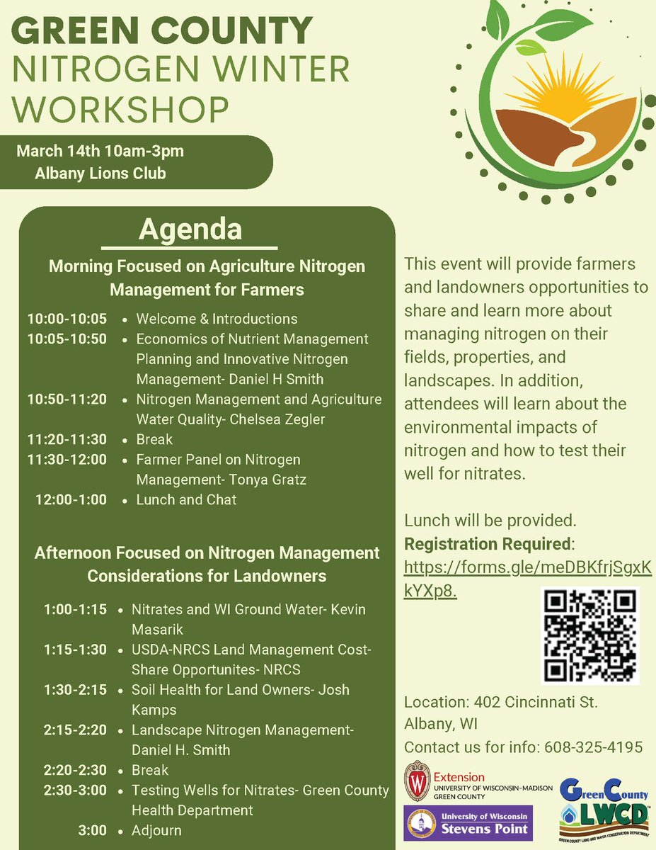 Daniel H Smith (@agronomybadger) on Twitter photo Join us in Green County on March 14th to learn more about Nitrogen Management. @ZeglerC <a href="/KMasarik1/">Kevin Masarik</a> <a href="/Extension_Crops/">Josh Kamps</a>. Join us in Green County on March 14th to learn more about Nitrogen Management. @ZeglerC <a href="/KMasarik1/">Kevin Masarik</a> <a href="/Extension_Crops/">Josh Kamps</a>.