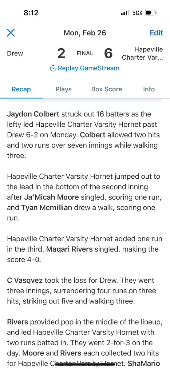 Jaydon Colbert tweet media