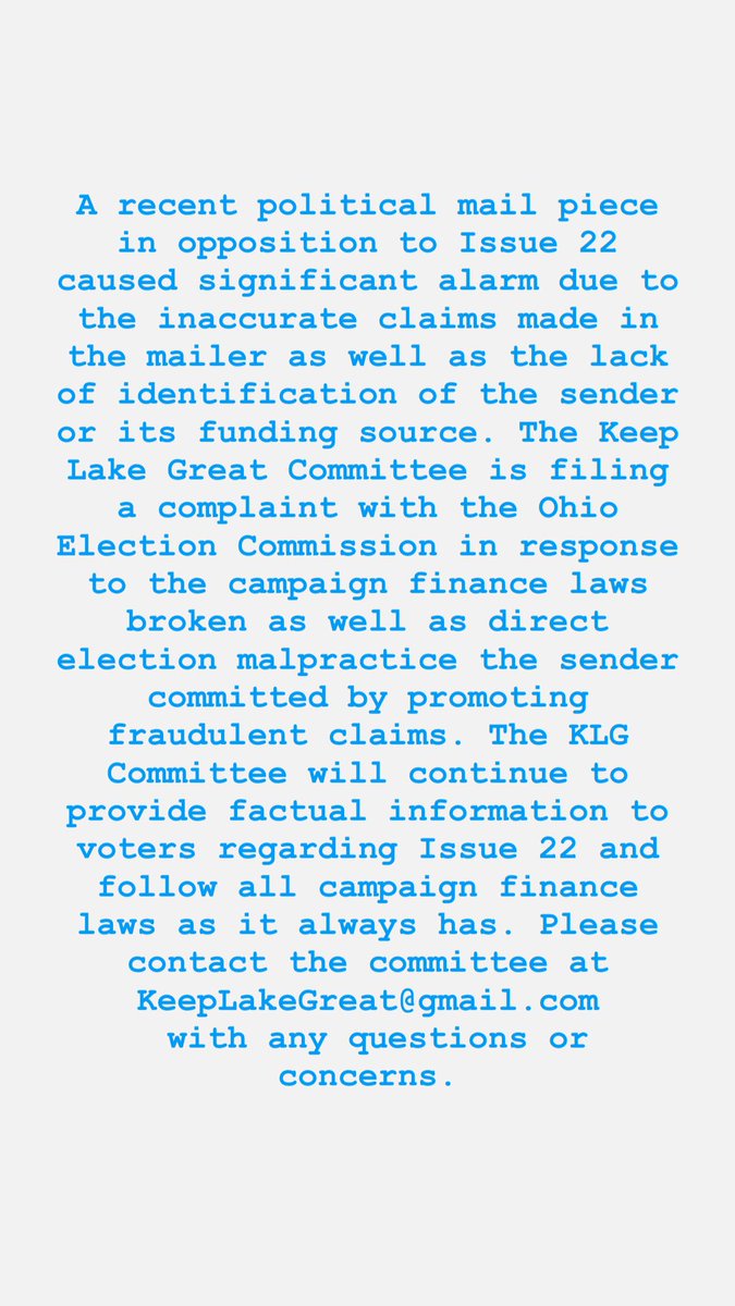 Your Vote, Their Future #keeplakegreat