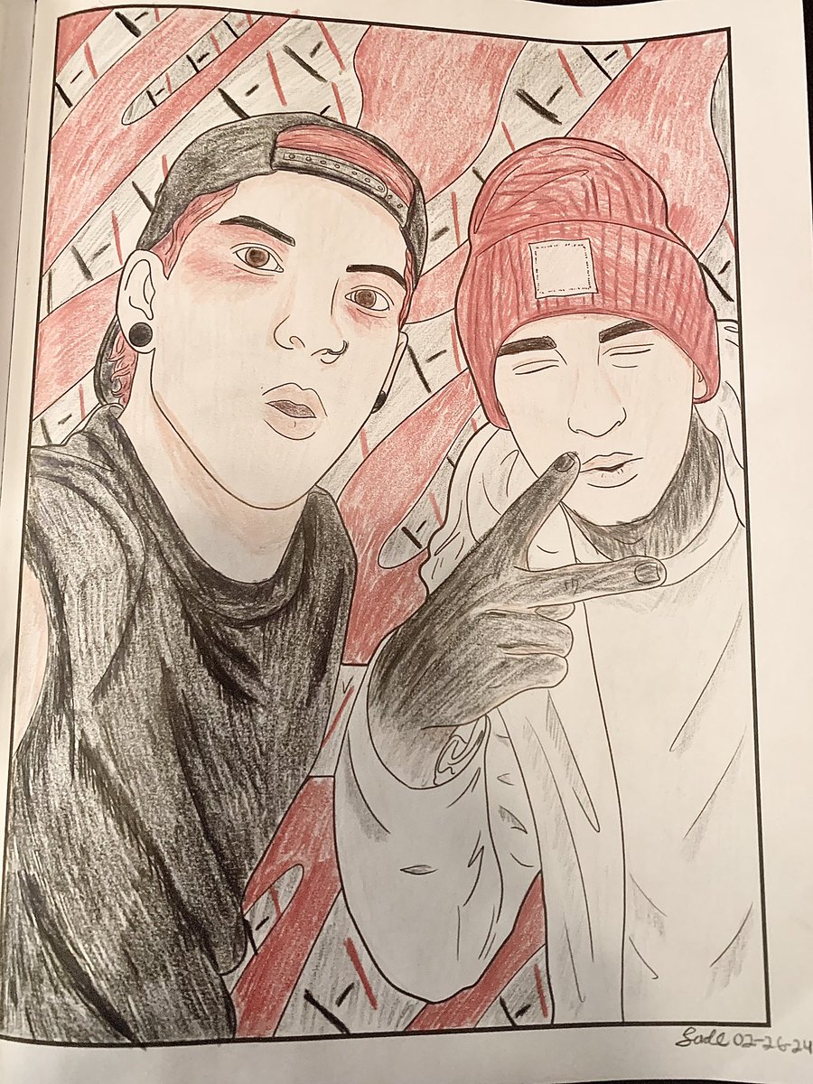 Artvd_Draws's tweet photo. Blurryface coloring page bc why not 😌 

Not even sure if Josh’s outfit is accurate, but whatever, lol

Might try and digitize this sometime- 👀
•
#twentyonepilots #colorpage #blurryface #tylerjoseph #joshdunn #tøp #tøpart #tøpfan #clikkie #stayalive #stressedout https://t.co/9Z85D5aZRf