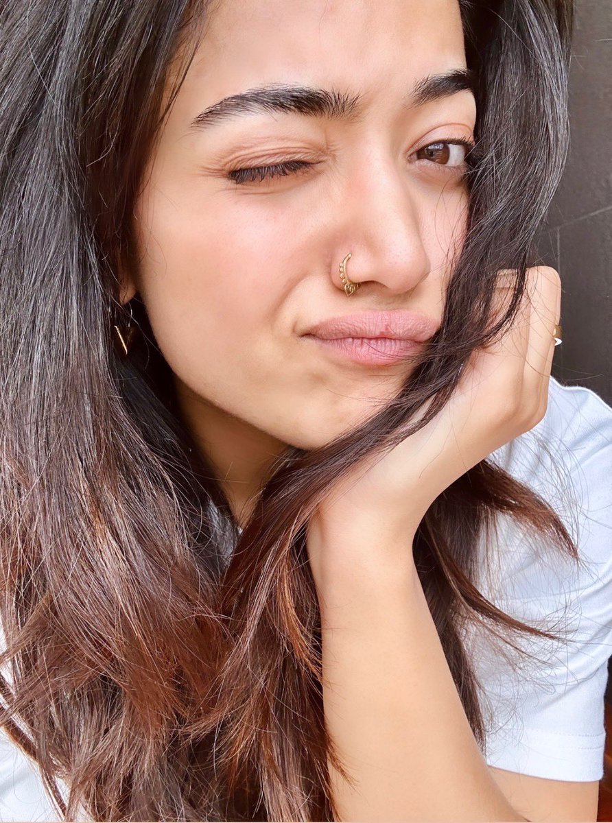 Missing u so much cutie. Jst a lil busy due to exams wish me luch love ❤️❤️
<a href="/iamRashmika/">Rashmika Mandanna</a> 
#RashmikaMandanna