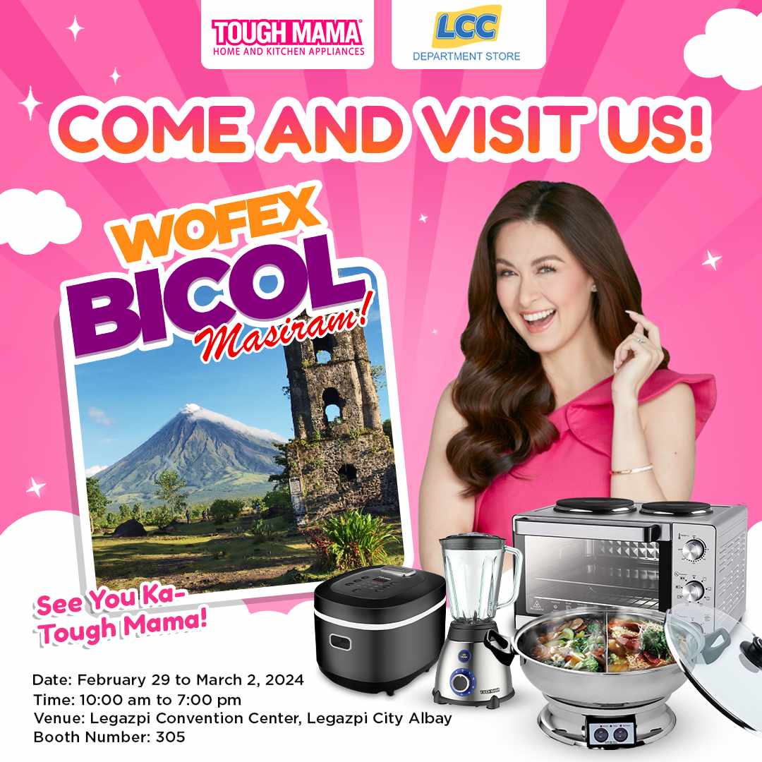 LCCdeptstore's tweet photo. Come and Visit us! 
#WOFEX #BICOL #MASIRAM https://t.co/auJUfxn0vF