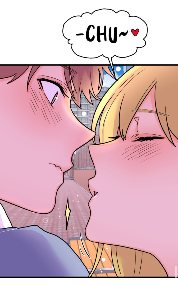 Curryuku's tweet photo. We’re back~ 
New Not so Shoujo love story episodes are up!  😘😚 https://t.co/3jNYy7wseU