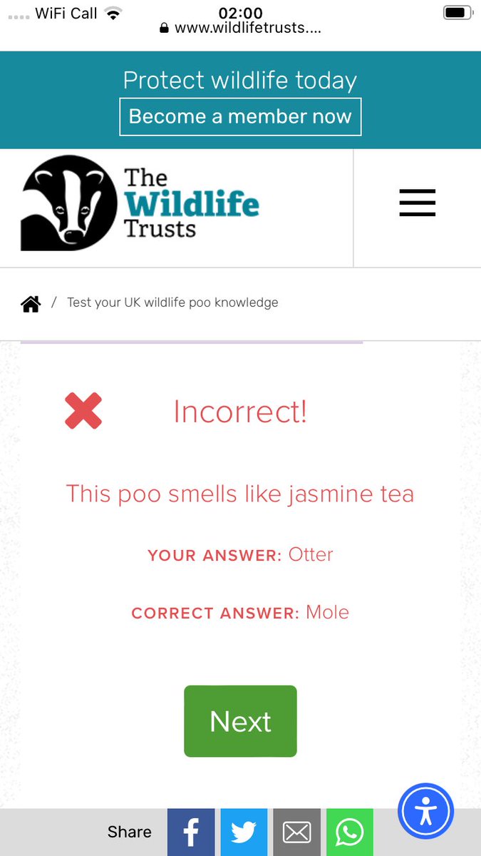 Well that’s news to me @WildlifeTrusts
