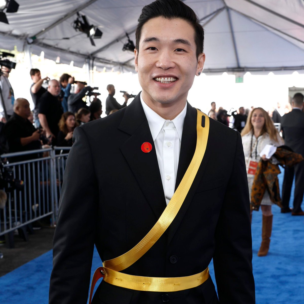 ✅ | Joel Kim Booster renewed his call for a #CeasefireNOW at yesterday's #SpiritAwards.