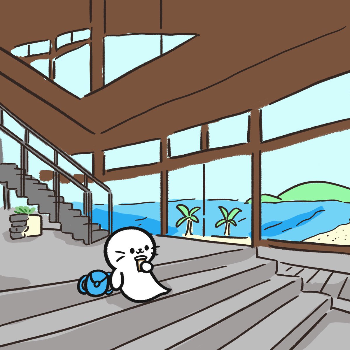 odoron_go's tweet image. 今日もがんばって探検したろん