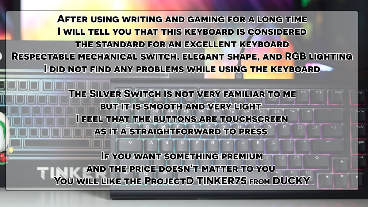 Would you like to know how Tinker 75 performs in daily use❓ Check out the unboxing review by Shehab Compu World! YT : youtube.com/watch?v=dxbj2o… #ducky #mechanicalkeyboard #tinker75 #projectD #unboxing #gaming #feedback #testing #exprience #performence
