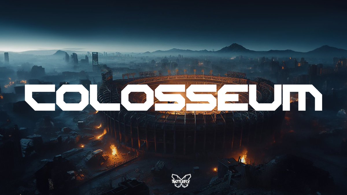 The Colosseum doors open tomorrow 

We'll see you in the arena 🦋
