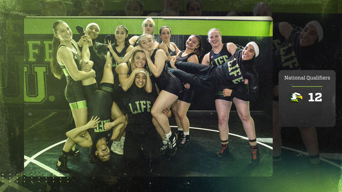 Our lucky number is 12!

As in, all 12 athletes have qualified for the NAIA National Championships!