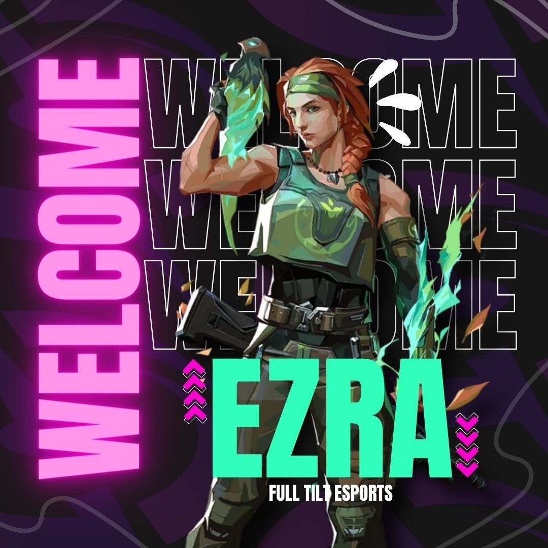 We are so excited to announce our newest addition to the Full Tilt Esports family!

Welcome our new Head Coach <a href="/EzraValorant/">Ezra</a>!