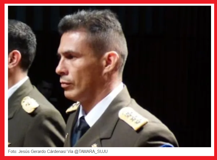 White_Hunters's tweet image. 2/🔍 En la lucha por la verdad y justicia, @Oathell_ desvela más nombres en la red de torturadores del Dgcim. El Capitán Jesús Gerardo Cárdenas, alias "Camaleón", Inspector Jefe e Inductor de las Torturas. ¡Difundamos la verdad! ✊🌍 #DDHHVenezuela #JusticiaSinImpunidad