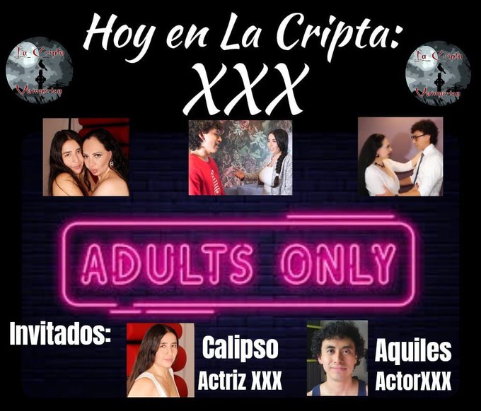 #AquilesBaezta RECOMENDACI&Oacute;N   Estoy de invitado junto con @CALIPSO_SW en la #CriptaVampirica   &Uacute;NETE<a href="/tag/aquilesbaezta"class="tags">#AquilesBaezta</a><a href="/tag/cdmx"class="tags"><span>#cdmx</span></a><a href="/tag/creadoresdecontenido"class="tags"><span>#creadoresdecontenido</span></a><a href="/tag/criptavampirica"class="tags"><span>#criptavampirica</span></a>