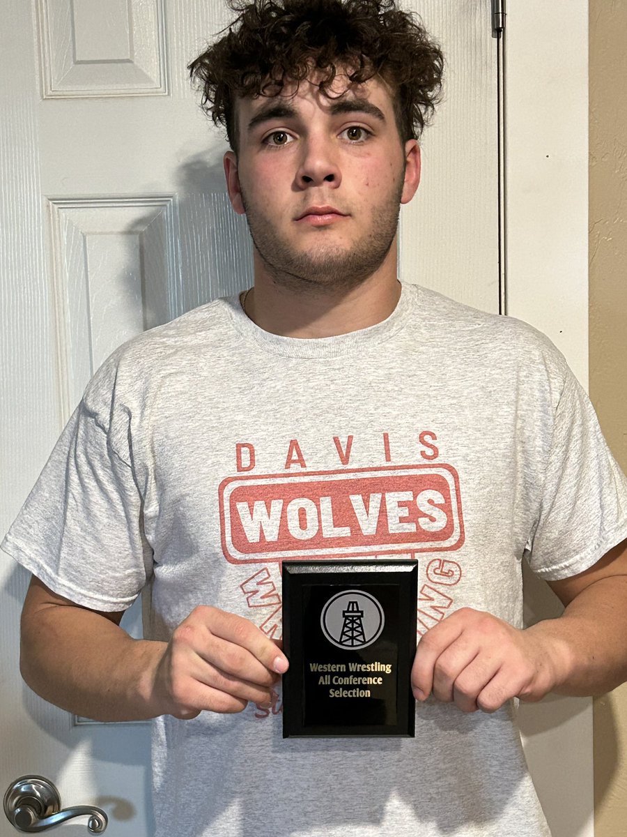 🐺🔴💪🏆 Congrats <a href="/rancedigby_33/">Rance Digby</a> for earning All Conference‼️#DavisWolves #EAT #WTD