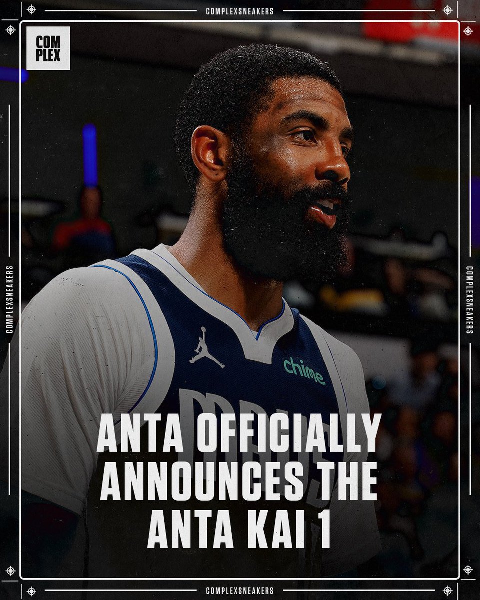 ComplexSneakers's tweet photo. Kyrie Irving's first signature shoe with Anta will debut on March 6th at Sneaker Politics in Dallas and globally online. https://t.co/eNRSuSNJvz