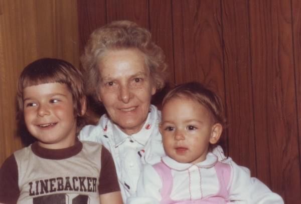 Pictured (L to R): Me, Nan (who kept our family together, until she couldn't), my sister. Not Pictured: The bowl my mom used to cut my hair. 😂 Your #vss365 prompt for Feb 27th is #bowl.