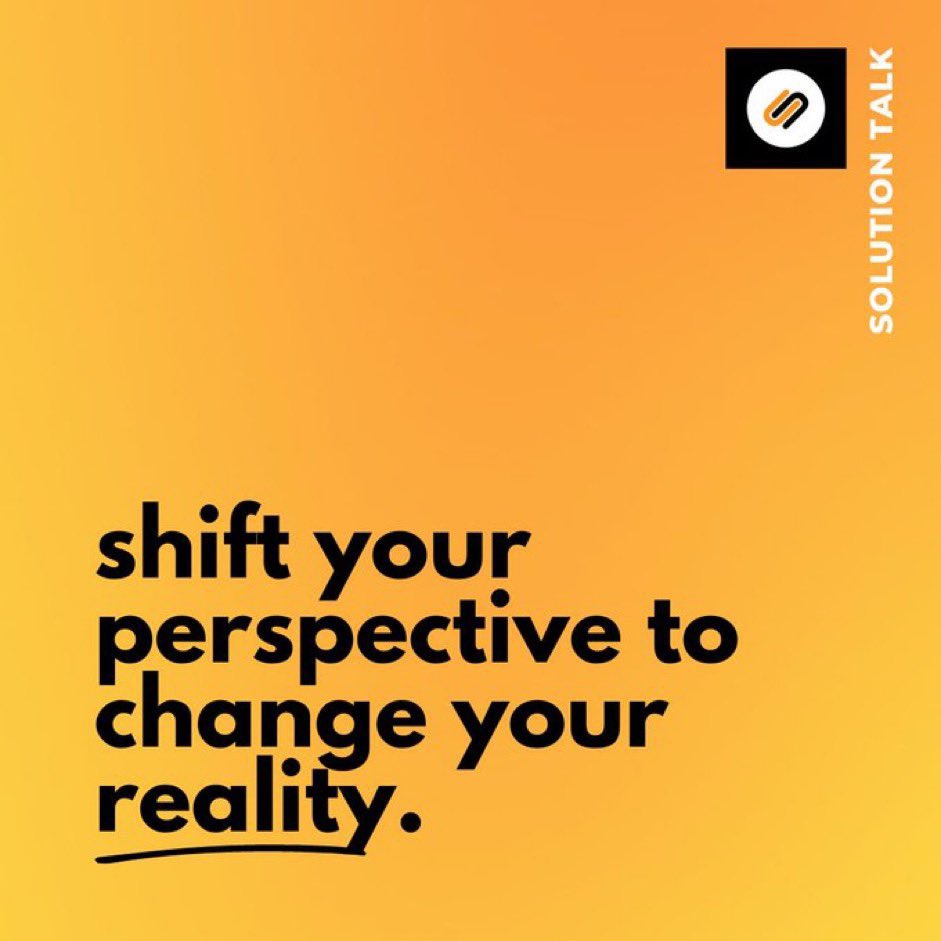 solutiontalkuk's tweet image. “If you change the way you look at things, the things you look at change” Wayne Dyer.

When we consider a different #perspective we can start to see what else might help us move forward &amp;amp; find resolution.  Let&apos;s #talksolutions with #SolutionTalk #perspective