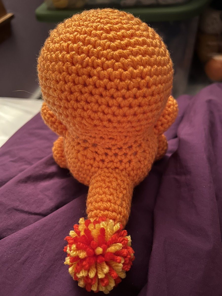 Charmander amigurumi 🥰 made him the other night
#crochet #charmander #amigurumi #yarnlife #yarnlove #crocheting #pokemon #pokegurumi