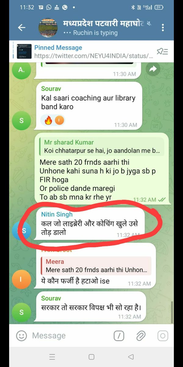 ये  मानसिकता किसी छात्र की तो  नहीं   हो सकती 
#Thankyou_CM_MohanYadav
#युवाओं_की_मोहन_सरकार
<a href="/CMMadhyaPradesh/">Chief Minister, MP</a>
<a href="/rshuklabjp/">Rajendra Shukla</a>
<a href="/DainikBhaskar/">Dainik Bhaskar</a> <a href="/BJP4MP/">BJP Madhya Pradesh</a>