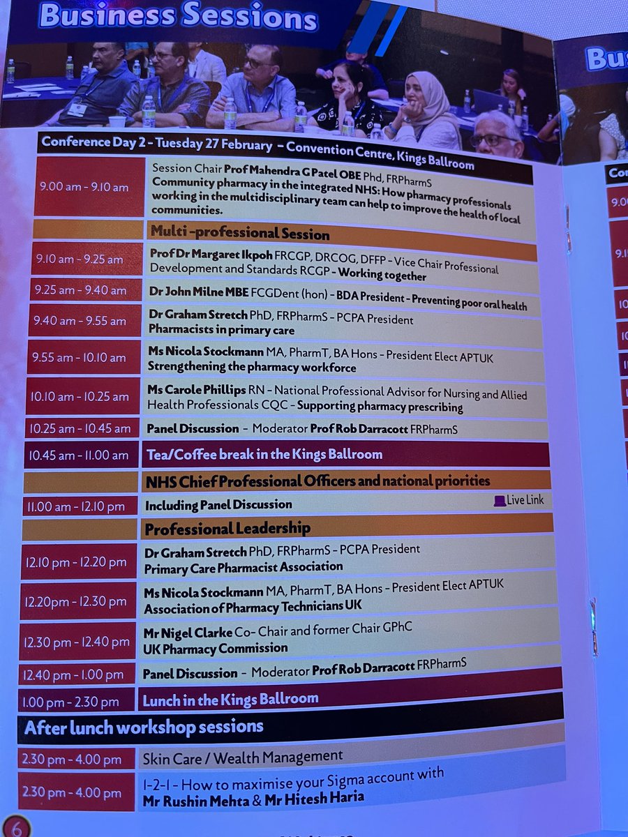 Dr Mahendra G Patel OBE 🕉 (@drmahendrapatel) on Twitter photo Pulling together a stellar panel at the Sigma Annual Conference 2024 — finally got there — now it’s about trying to look at all the positives and opportunities for pharmacy and the future. #SigmaSA Pulling together a stellar panel at the Sigma Annual Conference 2024 — finally got there — now it’s about trying to look at all the positives and opportunities for pharmacy and the future. #SigmaSA