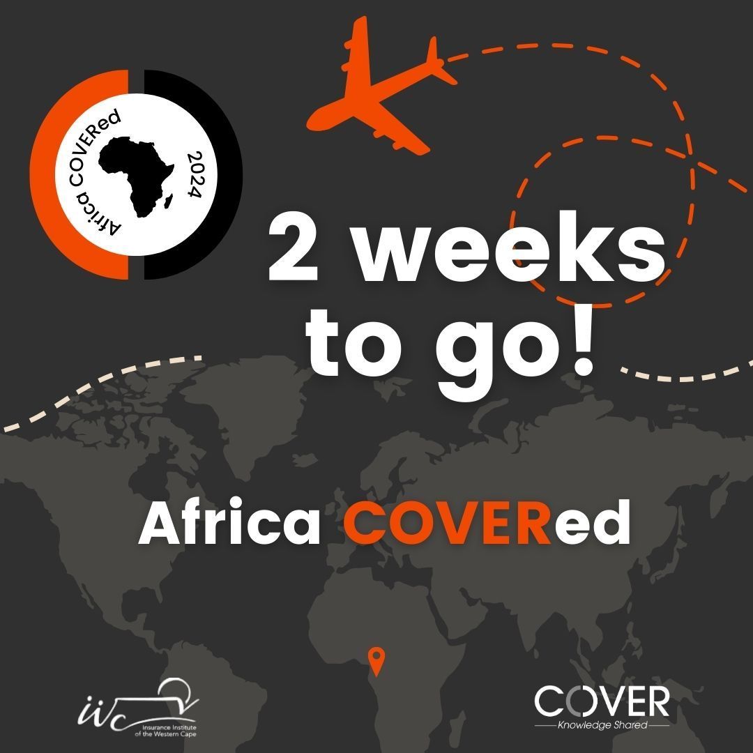 COVERchat's tweet photo. ⏱️ The countdown has begun! 

COVER, in partnership with the IIWC will be embarking on an Adventure Across Africa with a small delegation of insurance professionals on a mission to build connections and drive growth.

#AfricaCOVERed #Knowledgeshared #IIWC https://t.co/rXr56hPxml