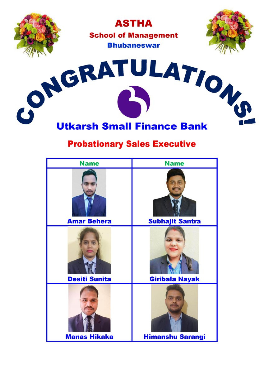 Congratulations!!!!!
#asthaschoolofmanagement
#mba