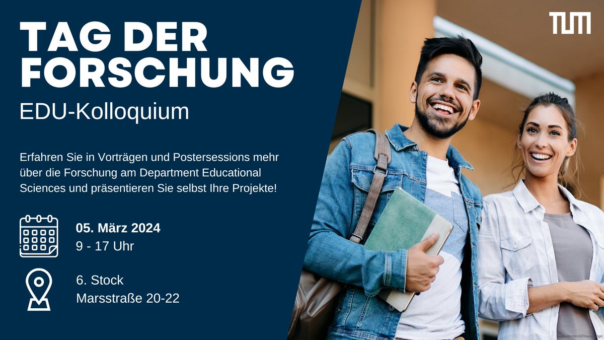 Psychologie, Erziehungswissenschaft, Fachdidaktik - unsere Forschung im Department Educational Sciences ist vielfältig! Beim EDU-Kolloquium am 05.03.2024 wollen wir diese Vielfalt sichtbar machen! U. a. mit dabei @tinasei3, <a href="/choux/">c h o u x</a>, <a href="/EnkelejdaKasne1/">Enkelejda Kasneci</a>, <a href="/TilmanMichaeli/">Tilman Michaeli</a>