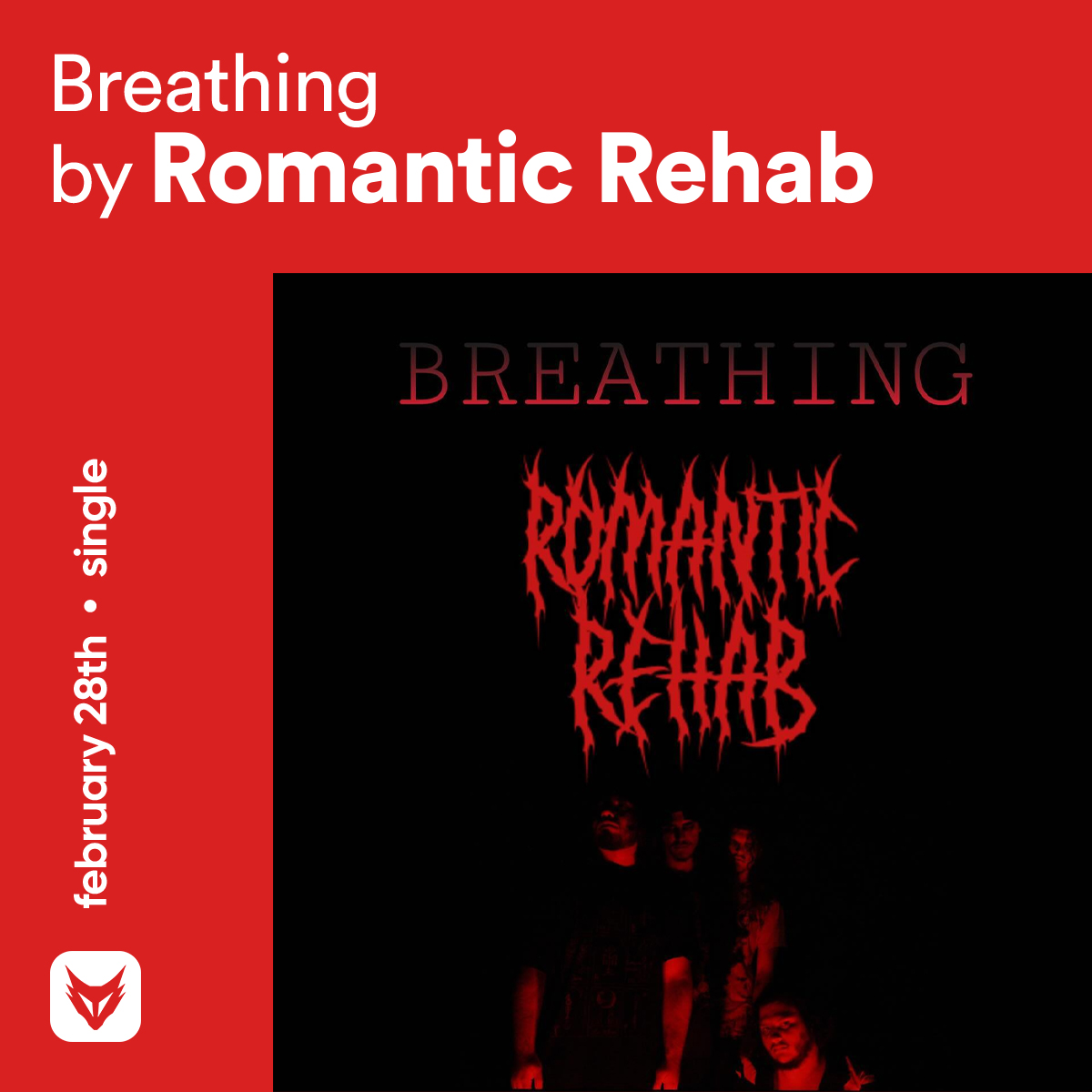 FOXCOREisdead's tweet image. // Wednesday singles, Pt. I.I: February 28th

#BLUEPRINTS — No Bark, All Bite (feat. #ConnorHallisey)
#Heretoir — The Same Hell
@AnotherNowBand — HEX
#RomanticRehab — Breathing