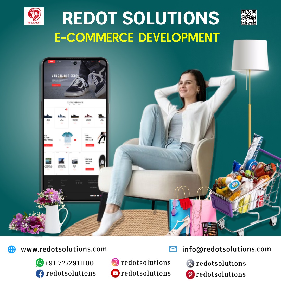 redot_solutions's tweet image. 🛒 Elevate your online business with REDOT SOLUTIONS PVT LTD&apos;s expert E-commerce Development services! 🚀💼

#EcommerceDevelopment #REDOTSolutions #OnlineBusiness #DigitalTransformation #EcommerceWebsites #GrowYourBusiness #madurai #software #ITcompany