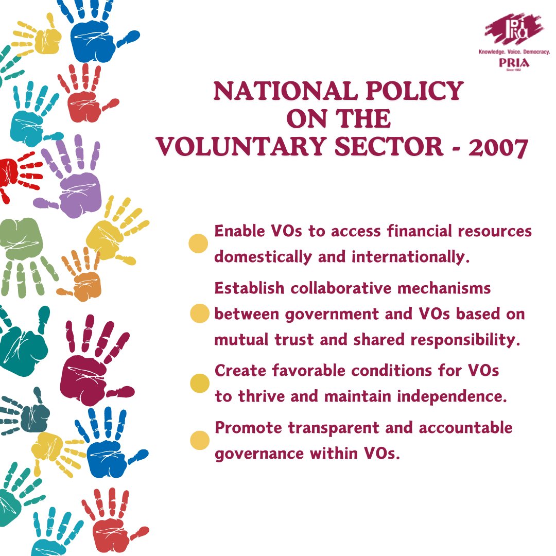 #WorldNGODay
Recognising the importance of 2007 National Policy on the #Voluntarysector, supporting & empowering #NGOs to make lasting #impact in communities. 
Let's continue advocating for policies that foster NGOs collaborate & succeed. 
Read - shorturl.at/bdexQ