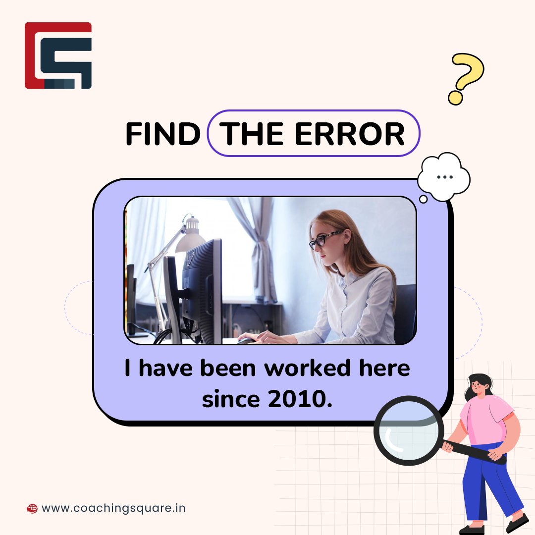 🕵️‍♂️ Can you spot the error? 👀🔍

Let's see who has the eagle eye in finding mistakes.

Comment your answer below! 🧐👇

#Error #finderror #PTE #pteexam #pteacademic #ptecoaching #ptepreparation #ptespeaking #ptewriting #ptereading #ptelistening #ptetest #pteclasses #grammer